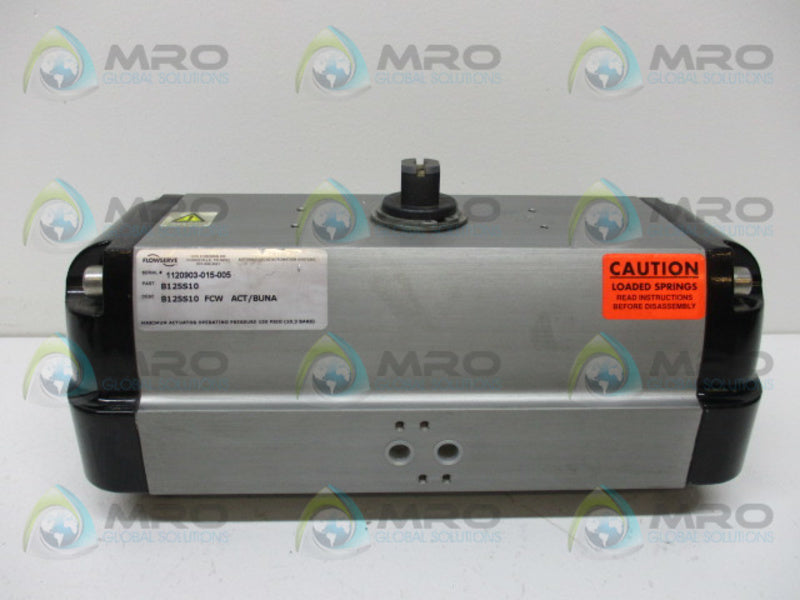 FLOWSERVE B125S10 ACTUATOR VALVE  NSNP
