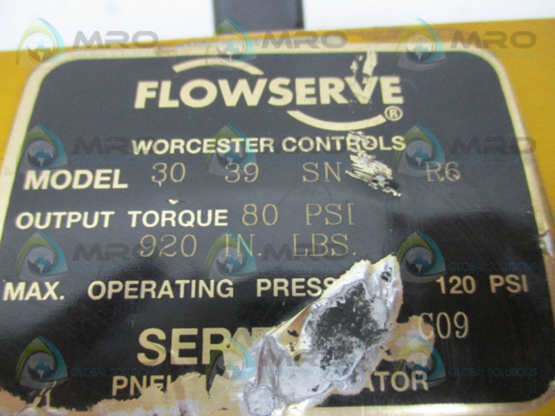 FLOWSERVE 3039SNR6 PNEUMATIC ACTUATOR  UNMP