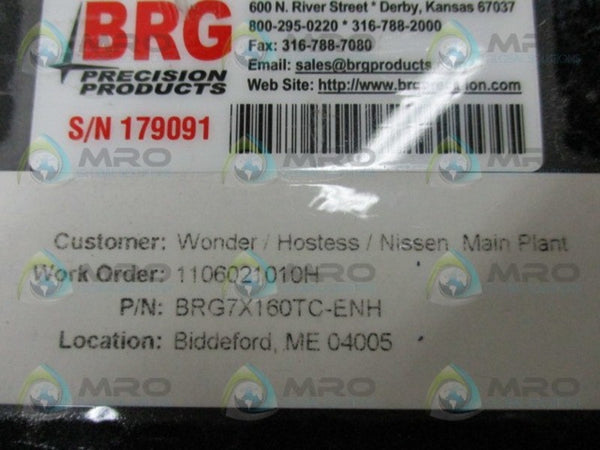 BRG BRG7X160TC-ENH MESSAGE BOARD  NSNP