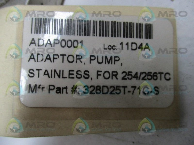 INDUSTRIAL MRO 328D25T-71C-S PUMP ADAPTOR NSNP