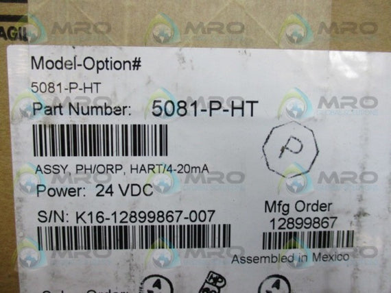 ROSEMOUNT 5081-P-HT TRANSMITTER * NEW IN BOX *
