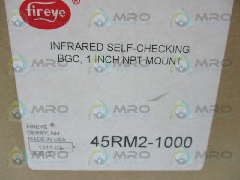 FIREYE 45RM2-1000 INFRARED SELF-CHECKING  NSMP