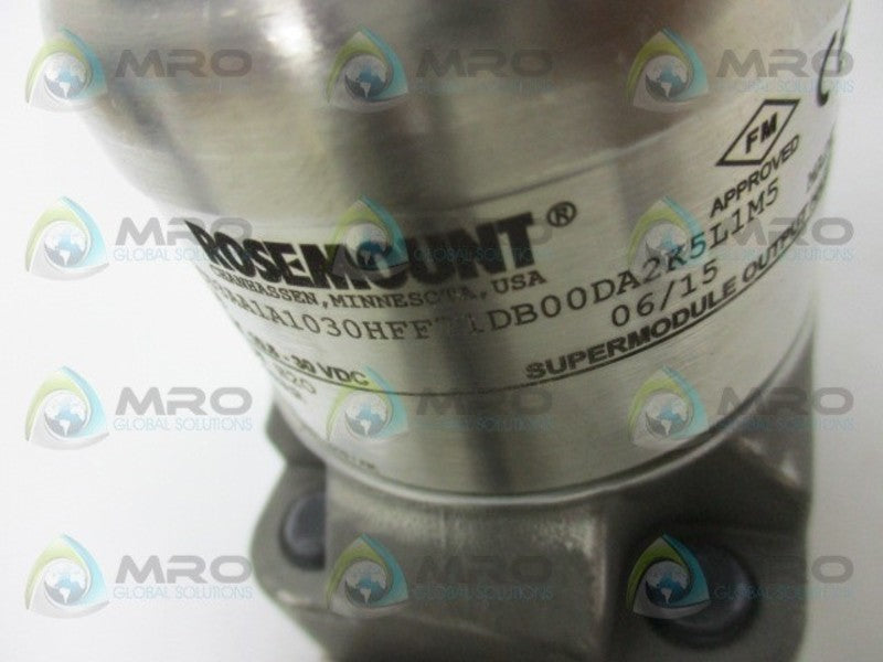ROSEMOUNT 3051SAL1CD3AA1A1030HFF71DB00DA2K5L1M5 TRANSMITTER  NSMP