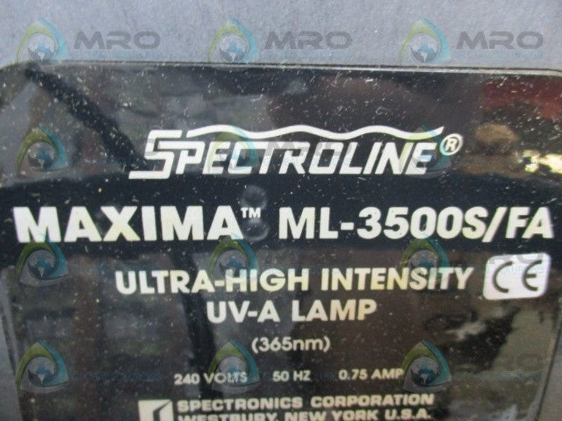 SPECTROLINE ML-3500S/FA ULTRA-HIGH INTENSITY UV-A LAMP  NSMP
