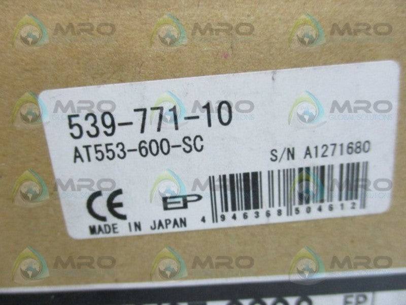 MITUTOYO 539-771-10 AT553-600-SC LINEAR SCALE * FACTORY SEALED *