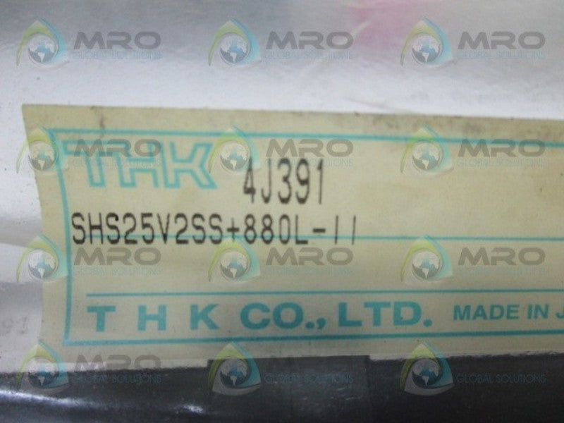 THK SHS25V2SS+880L-II LINEAR MOTION GUIDE/RAIL * NEW IN FACTORY BAG *