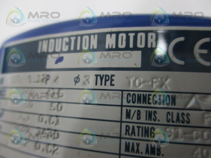 SUMITOMO TC-FX CNVM01-6075DA-AV-104 INDUCTION MOTOR  NSNP
