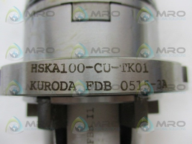 KURODA HSKA100-CU-TK01 TOOL HOLDER  NSMP