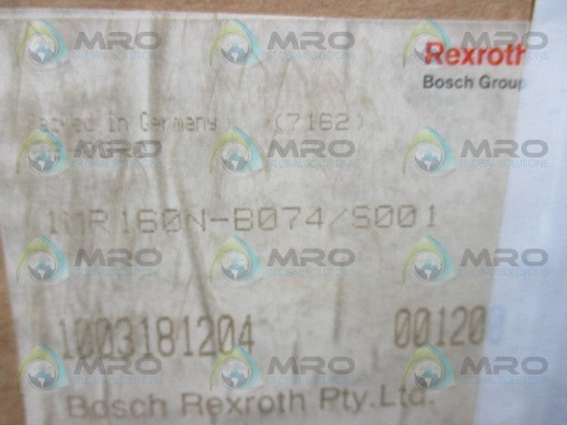 REXROTH 1MR160N-B074/S001 FRAMELESS ASYNCHRONOUS MOTORS  NSMP