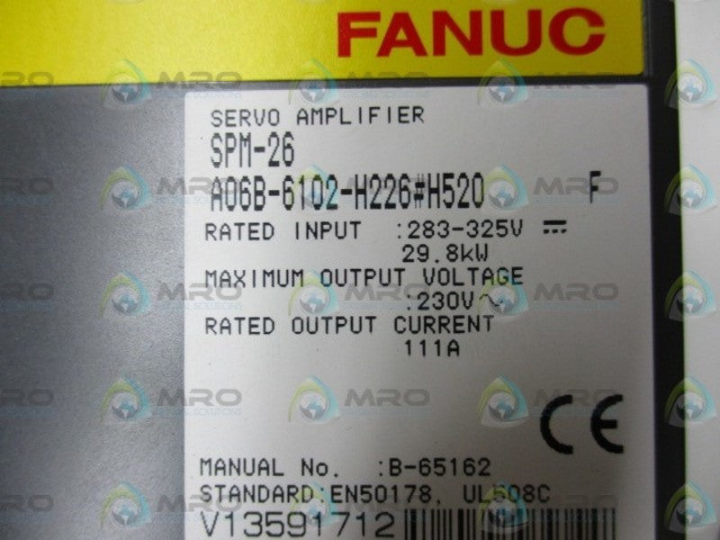 FANUC A06B-6102-H226#H520  NSMP