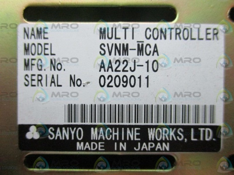 SANYO MACHINE WORKS SVNM-MCA  MULTI CONTROLLER  NSNP