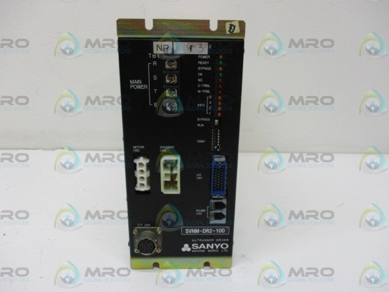 SANYO SVNM-DR2-100 NUTRUNNER DRIVER  NSNP