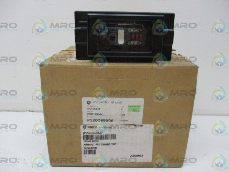 GENERAL ELECTRIC HAA16B3F RELAY  NSMP