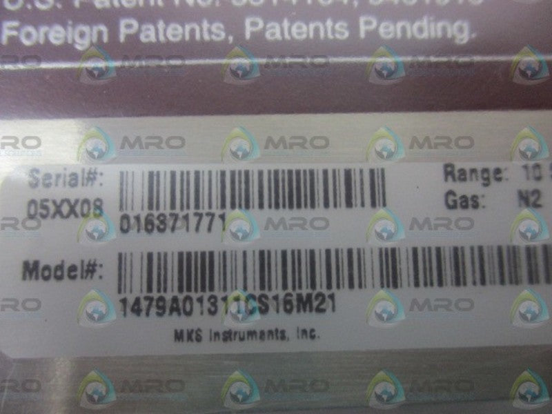 MKS 1479A01311CS16M21 FLOW CONTROLLER * NEW IN ORIGINAL PACKAGE *