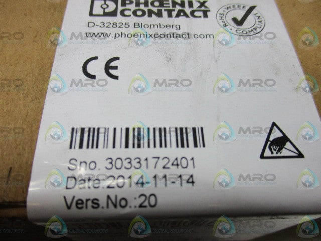 PHOENIX CONTACT FLSWITCHSF6TX/2FX 2832933 ETHERNET SWITCH * FACTORY SEALED *