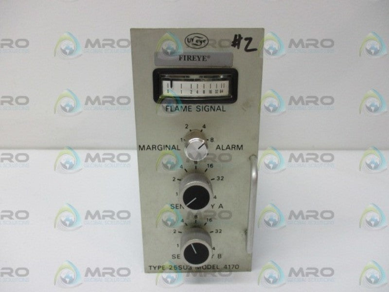 FIREYE 25SU3-4170 FLAME ANALYZER  UNMP