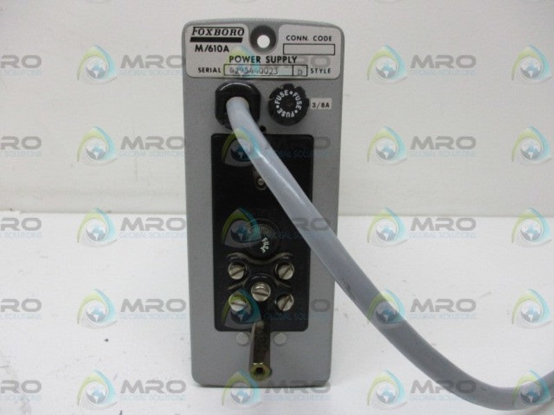 FOXBORO 610AT-OJ POWER SUPPLY (AS PICTURED)  UNMP