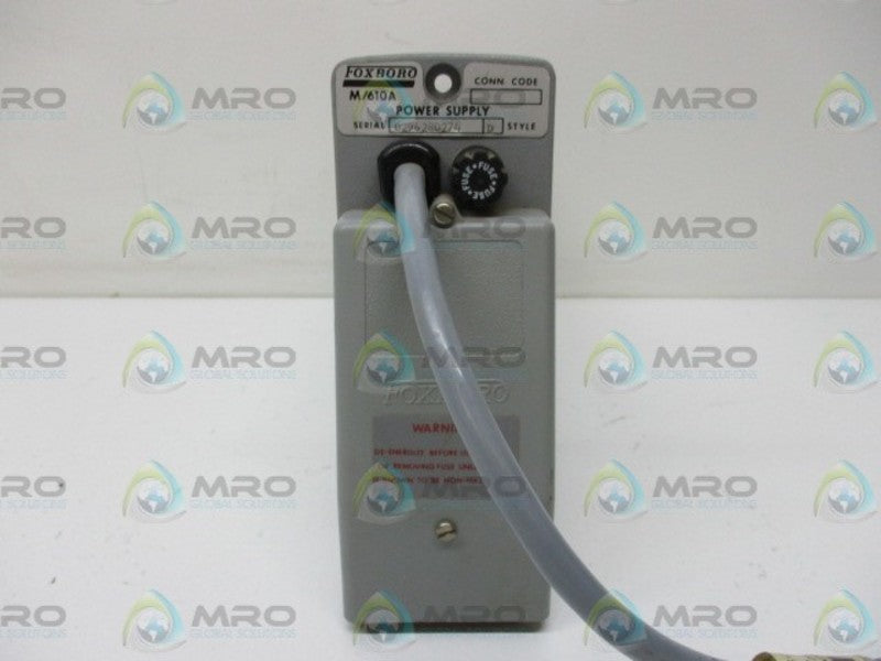 FOXBORO 610AT-OJ POWER SUPPLY  UNMP