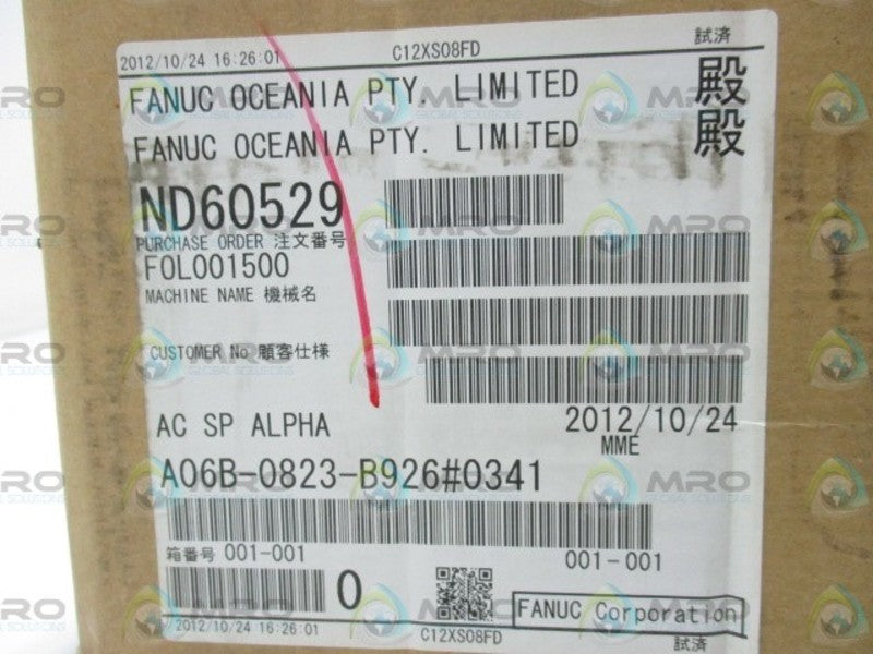 FANUC A06B-0823-B926#0341  NSFS