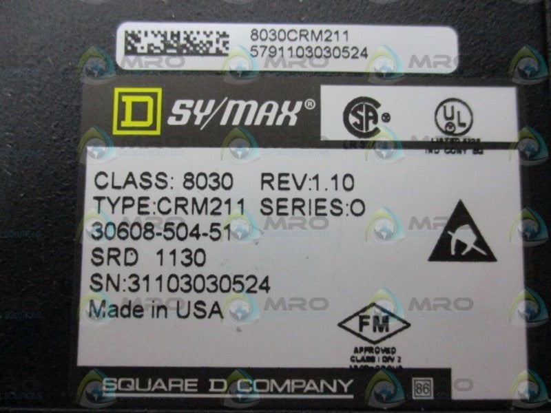 SQUARE D 8030CRM211 MODULE  NSMP