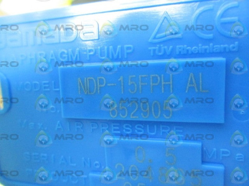 YAMADA NDP-15FPH AL 852905 DIAPHRAGM PUMP  NSMP
