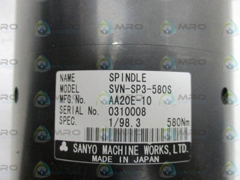 SANYO SVN-SP3-580S NUTRUNNER  NSNP