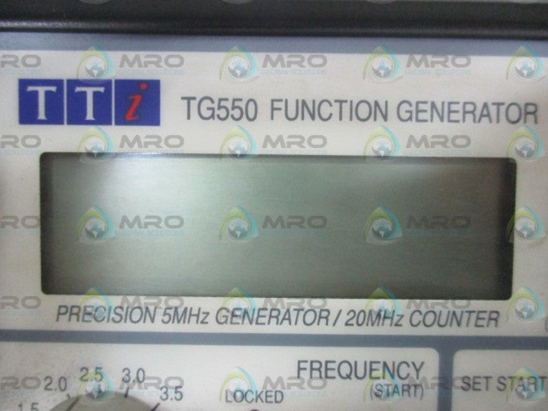 TTI TG550 FUNCTION GENERATOR  UNMP