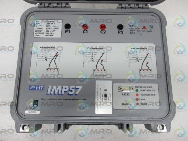 HT IMP57 HIGH RESOLUTION LINE/LOOP IMPEDANCE TESTER  NSNP