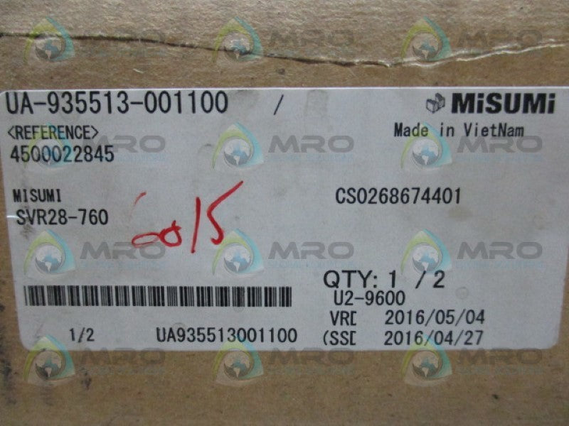 MISUMI SVR28-760 LINEAR GUIDE  NSMP