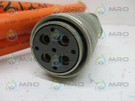 REXROTH INDRAMAT IKG0121 SERVO CABLE 005.00M * USED *