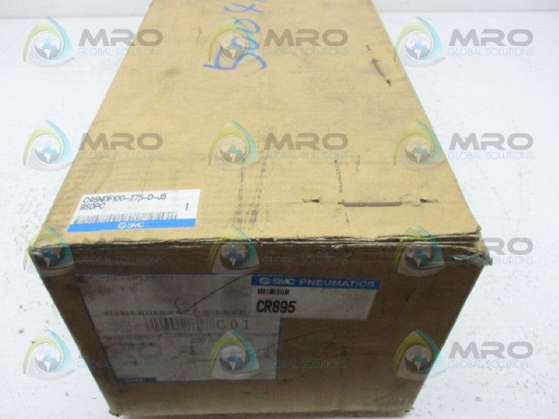 SMC C95NDF100-275-D-J59SDPC PNEUMATIC CYLINDER * FACTORY SEALED *
