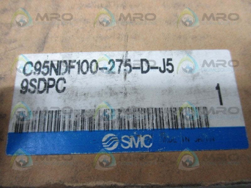 SMC C95NDF100-275-D-J59SDPC PNEUMATIC CYLINDER * FACTORY SEALED *
