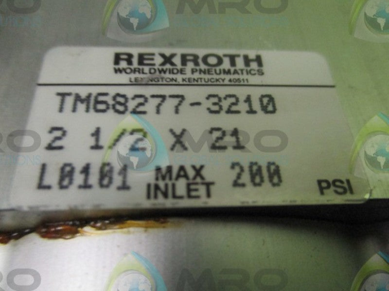 REXROTH TASKMASTER II TM-068277-03210 CYLINDER 2-1/2" x 21"  NSMP