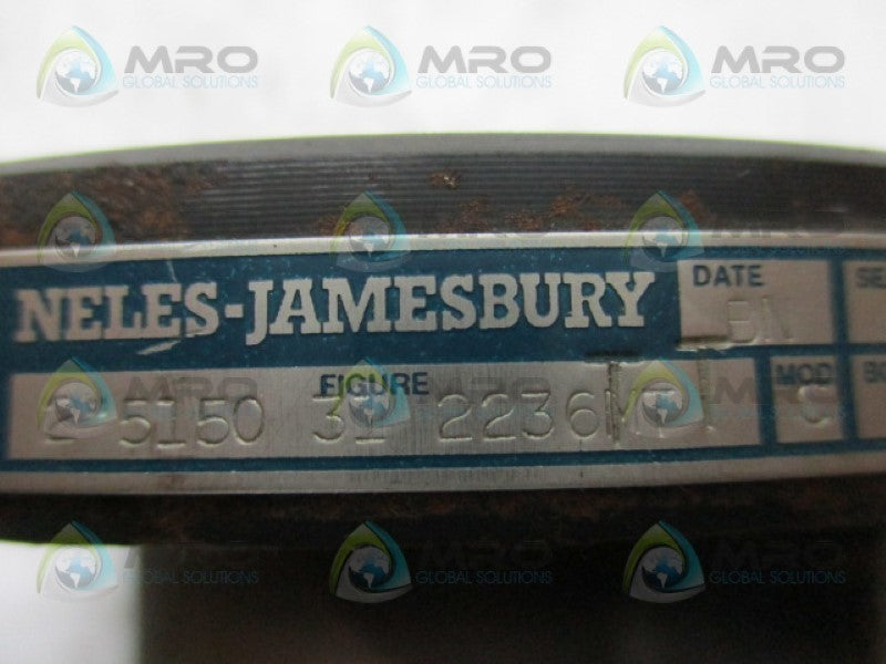 NELES-JAMESBURY 31 2236MT BALL VALVE  NSNP