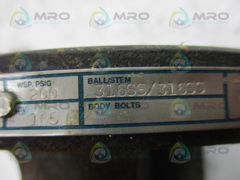 NELES-JAMESBURY 31 2236MT BALL VALVE  NSNP