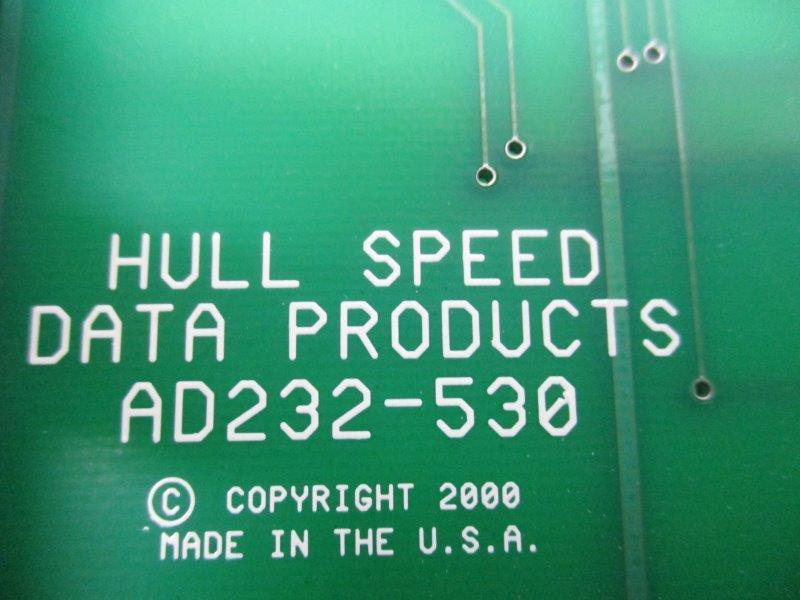 HULL SPEED AD232-530  UNMP