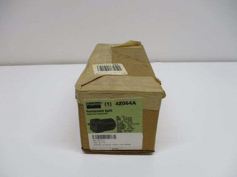 DAYTON 4Z064A * FACTORY SEALED *