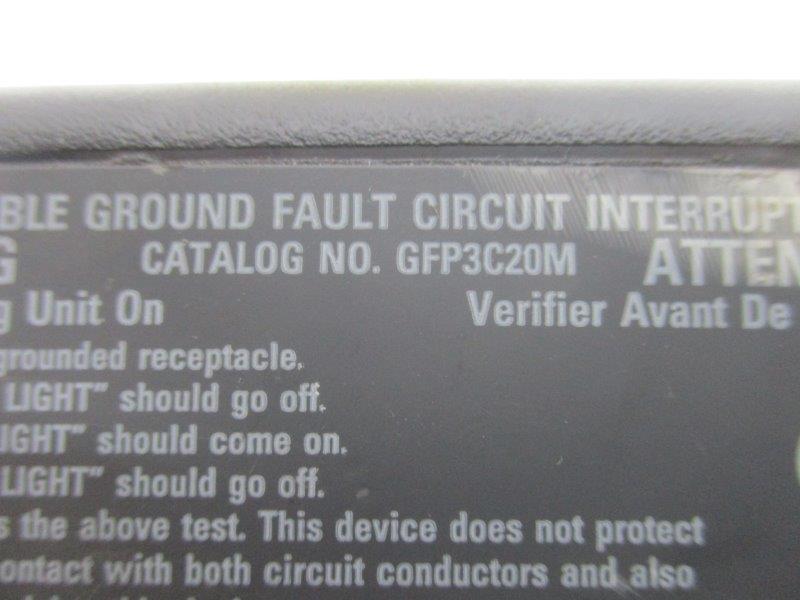 HUBBELL GFP3C20M  UNMP