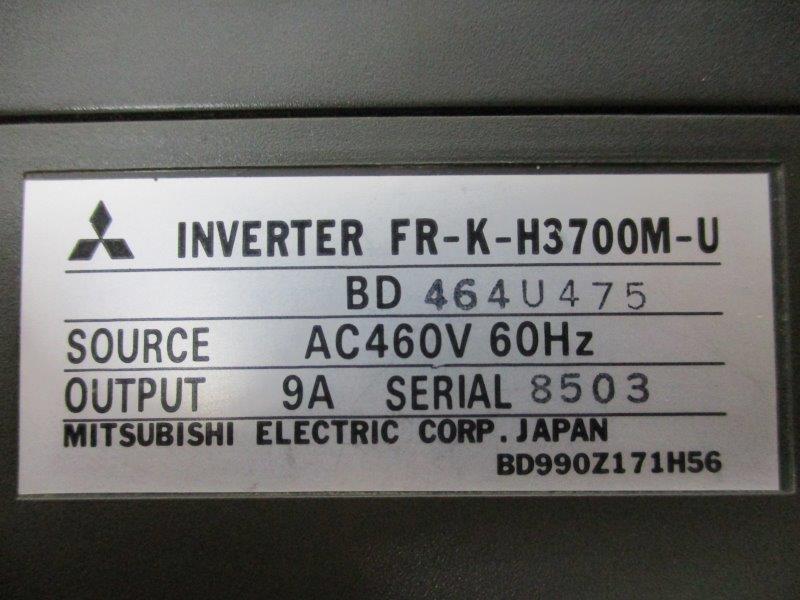 MITSUBISHI FR-K-H3700M-U  UNMP