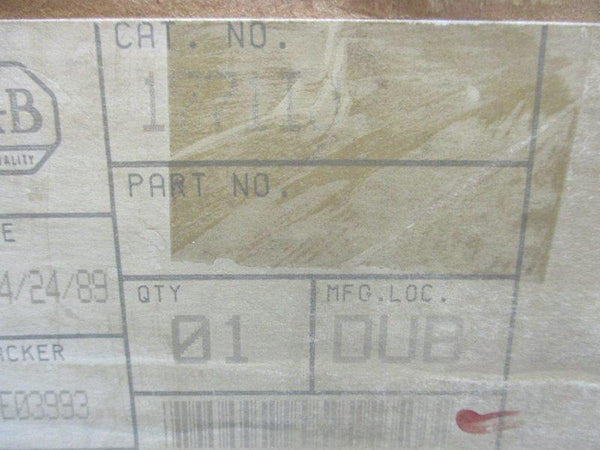 ALLEN BRADLEY 1771-IJ ENCODER COUNTER MODULE SER. A F/W H  NSMP