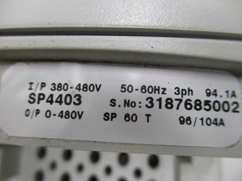 CONTROL TECHNIQUES SP4403 UNMP