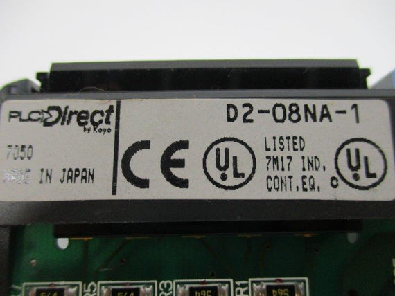 PLC DIRECT D2-08NA-1 (AS PICTURED) * NEW NO BOX *