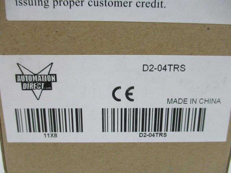 AUTOMATION DIRECT D2-04TRS  NSFS