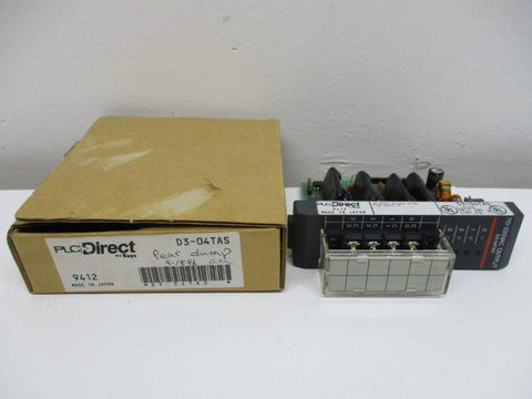 PLC DIRECT D3-04TAS * NEW IN BOX *