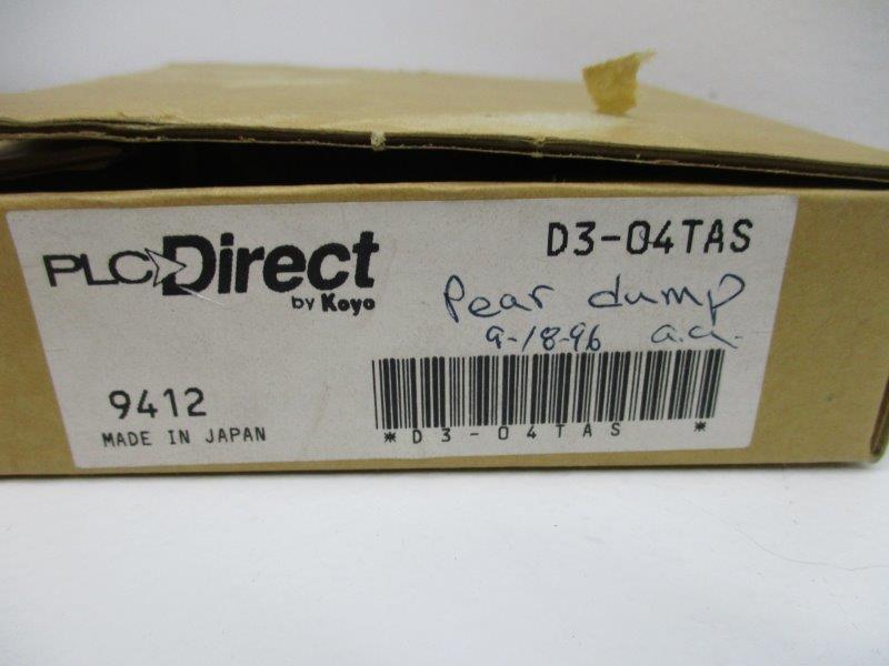 PLC DIRECT D3-04TAS  NSMP