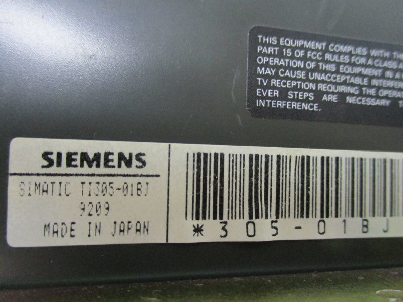 SIEMENS TI305-01BJ  UNMP