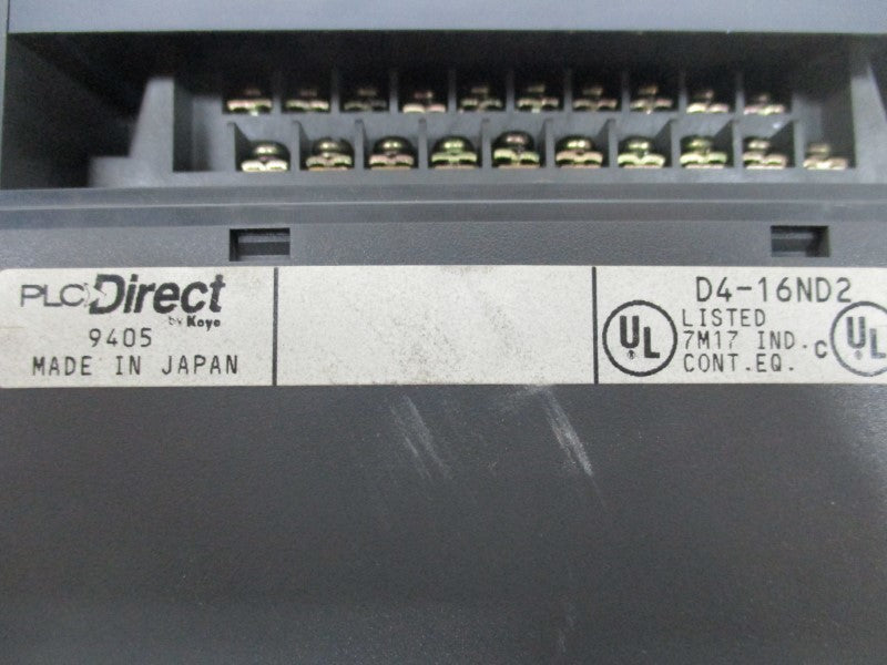 PLC DIRECT D4-16ND2  UNMP