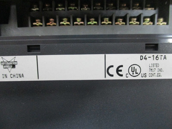 AUTOMATION DIRECT D4-16TA  UNMP