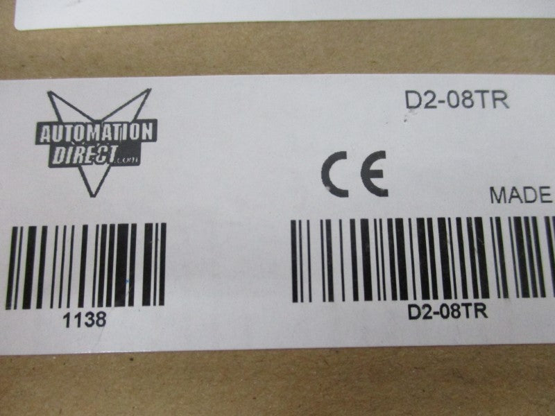 AUTOMATION DIRECT D2-08TR * FACTORY SEALED *