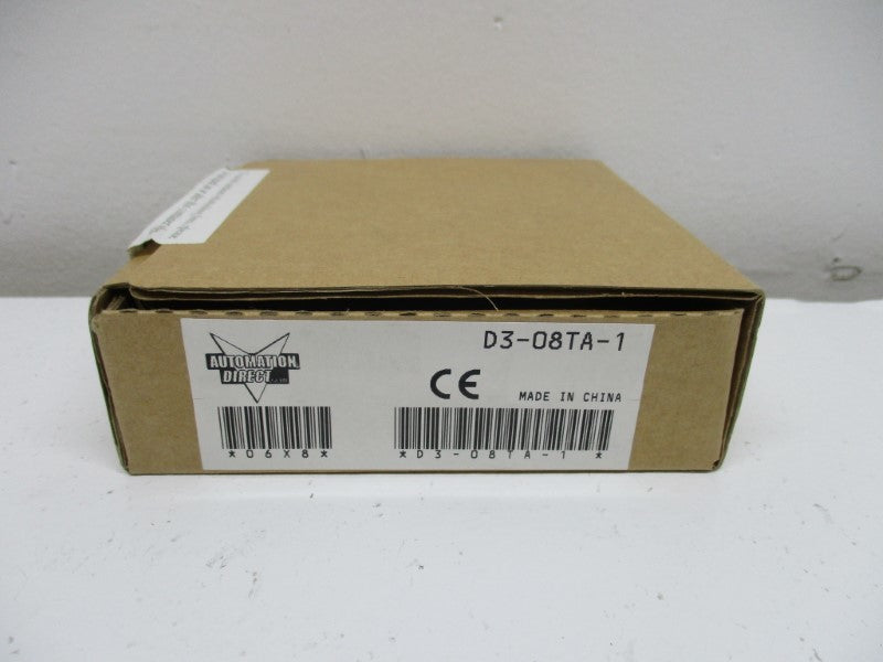 AUTOMATION DIRECT D3-08TA-1 * FACTORY SEALED *